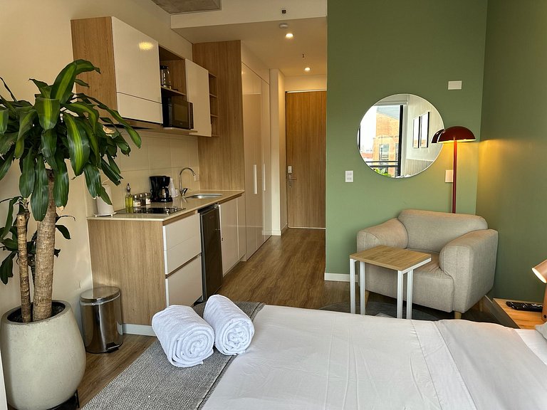 U-GO Studio in Chapinero mit BBQ und Fitnessstudio