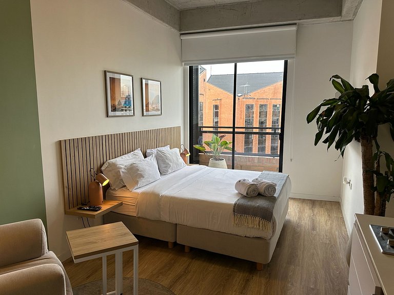 U-GO Monolocale a Chapinero con BBQ e Palestra