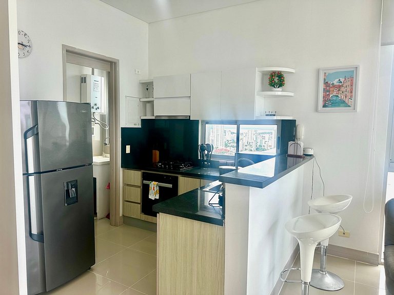 Vista de lujo en piso 37 + Piscina | U-GO