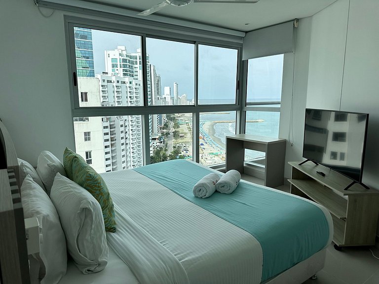 U-GO Moderno Apt con Vista al Mar. Bocagrande