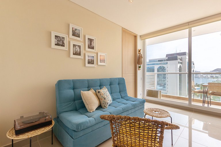 U-GO Appartement Moderne avec Vue sur la Mer et Balcon