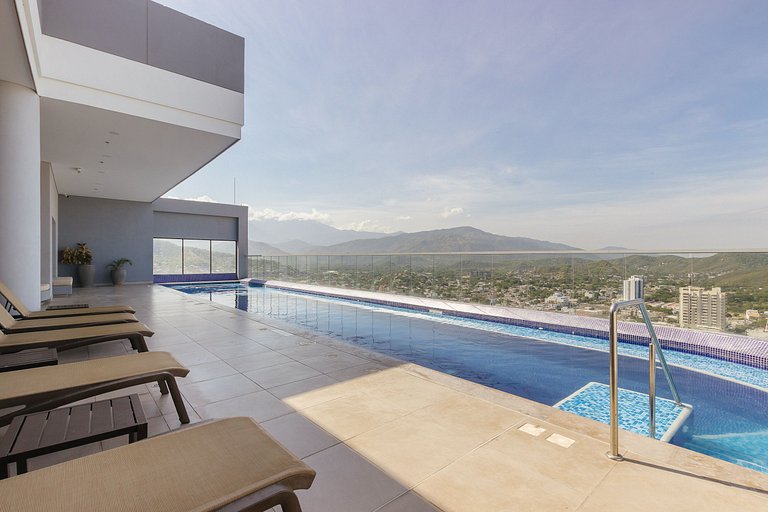 U-GO Suite Premium - Vista al Mar en Rodadero Sur