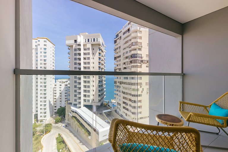 Suite Moderne avec Vue sur la Mer