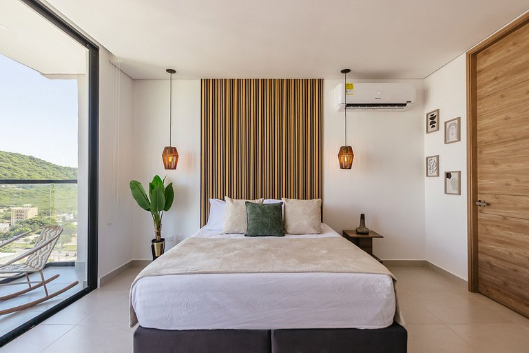 Vista al mar + piscina + Bello Horizonte | U-GO