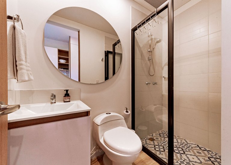 U-GO Estudio Moderno en Chapinero, Gym, Rooftop