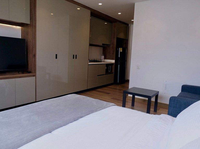 U-GO Apartaestudio Moderno con Vista Exterior