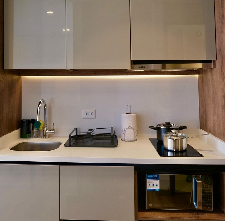 U-GO Apartaestudio Moderno con Vista Exterior