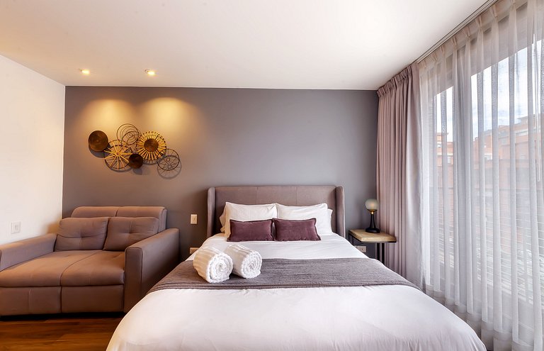 Loft premium con balcone nel cuore di El Chicó