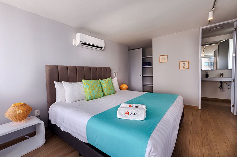 U-GO Appt Luxueux à El Laguito avec Balcon Vue Mer