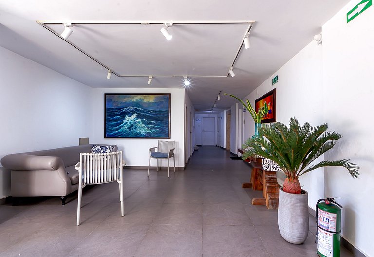 Luxuriöses Apt in El Laguito mit Meerblick-Balkon