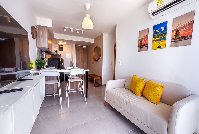 U-GO Apartaestudio con Increible Vista al Mar