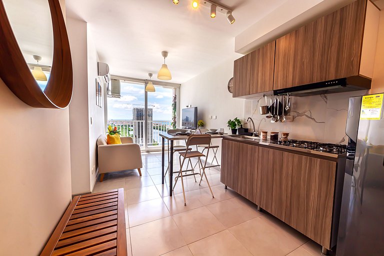 U-GO Studio Apartment with Incredible Sea View