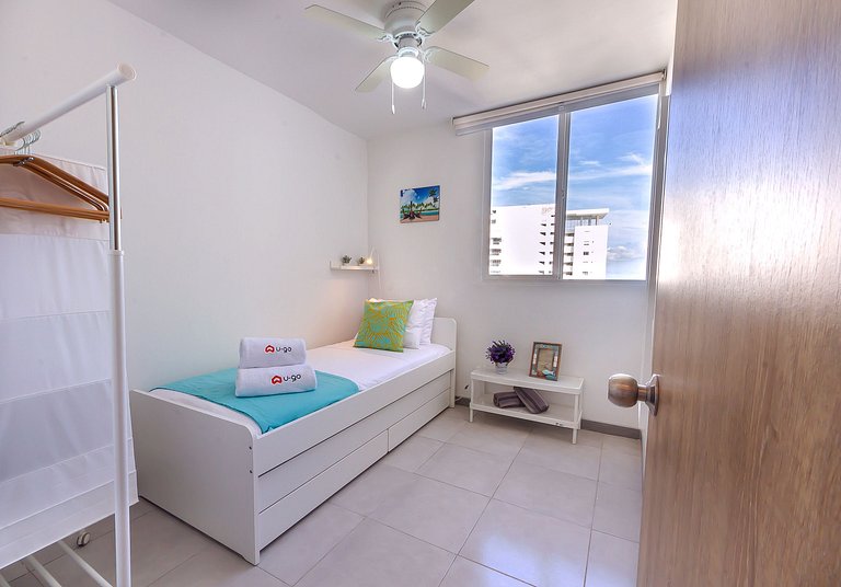 Vista panoramica sul mare | U-GO Appartamento