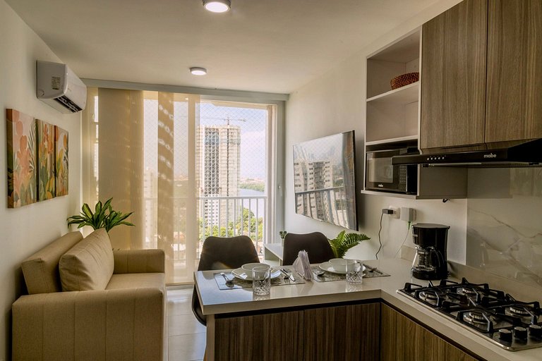 U-GO Apartamento Moderno con Vista a la Laguna