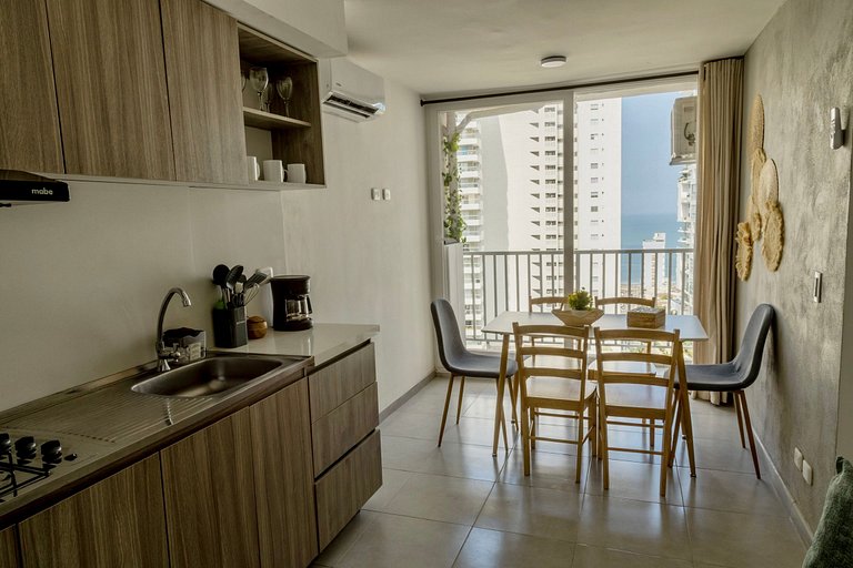 Steps from the Historic Center | Modern apartment