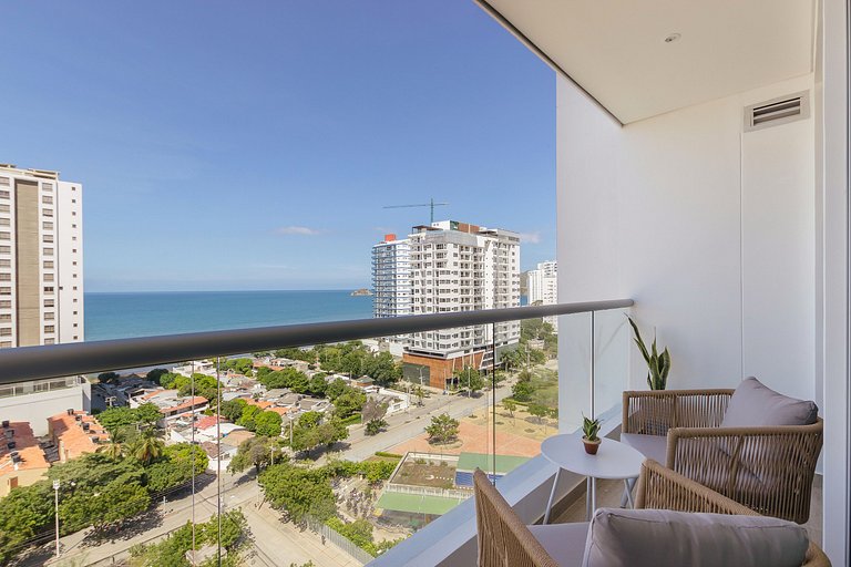 Modernes Apartment in Strandnähe in Salguero | U-GO