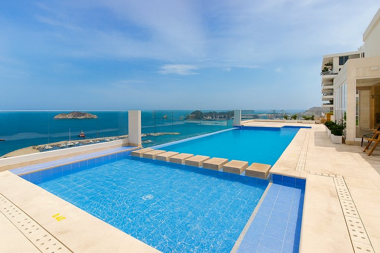 Vista al Mar | Apartamento Moderno | U-GO