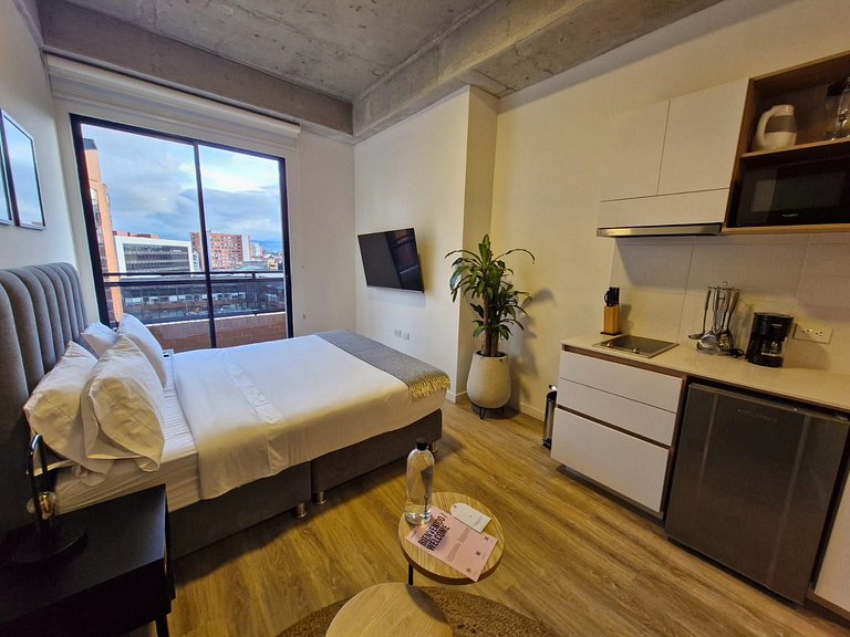 U-GO Apartaestudio con Rooftop en Chapinero