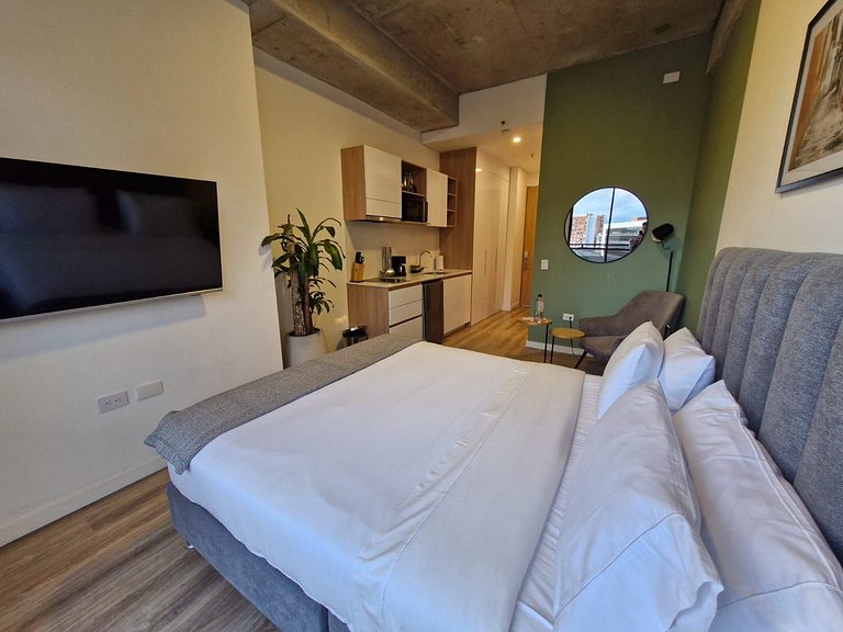 U-GO Studio Apartment with Rooftop in Chapinero