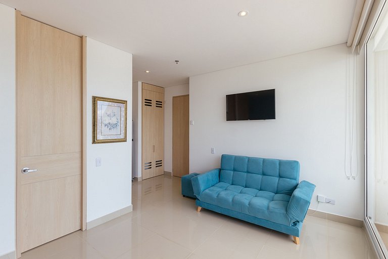 U-GO Apto con vista al mar y con balcón privado