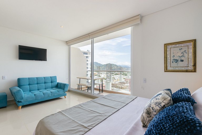 U-GO Apto con vista al mar y con balcón privado