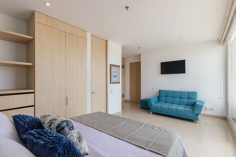 Vista sul mare e balcone privato | U-GO