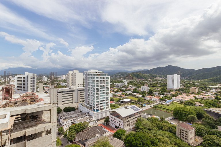 U-GO Apartment mit Meerblick und privatem Balkon