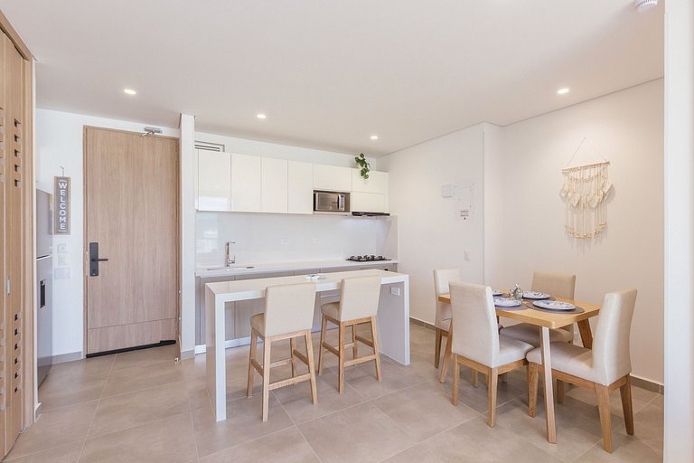 U-GO Apartment with Balcony and Beautiful Sea View