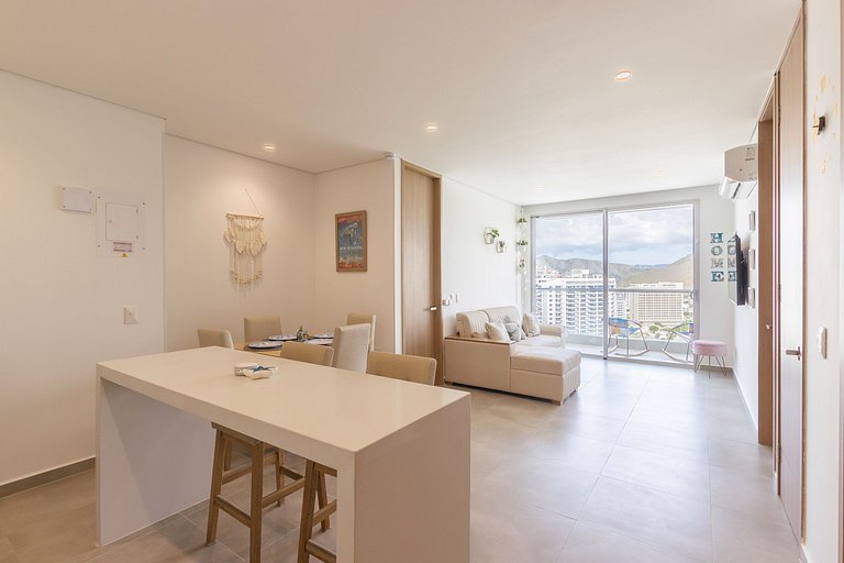 U-GO Apartment mit Balkon und Meerblick