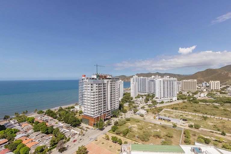 U-GO Appartement avec balcon et vue sur la mer