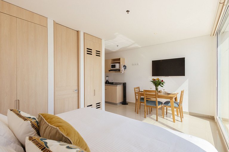 Appartement avec vue sur la ville et la mer