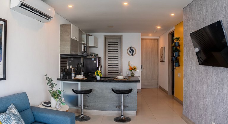 U-GO Unglaubliches Apt in El Laguito am Meer