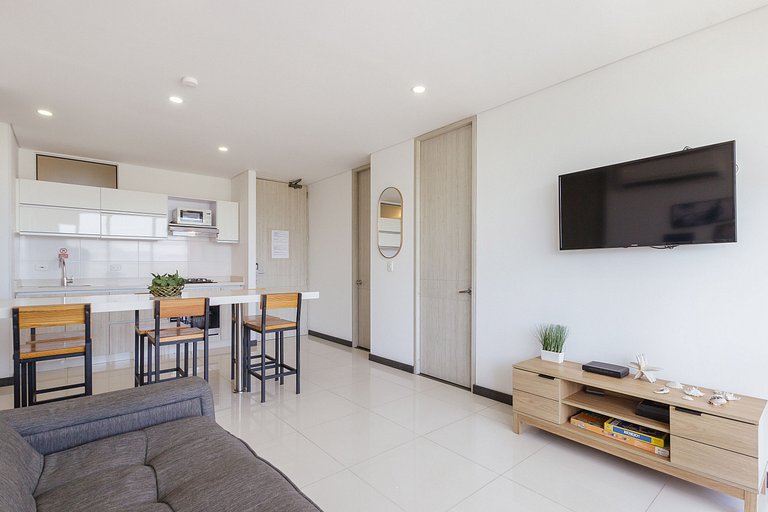 Apartment mit Panoramablick auf die Stadt | U-GO