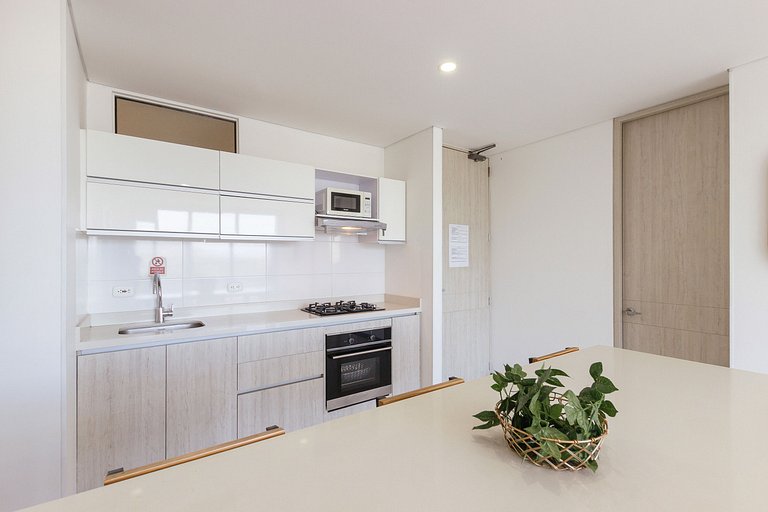 Apartment mit Panoramablick auf die Stadt | U-GO