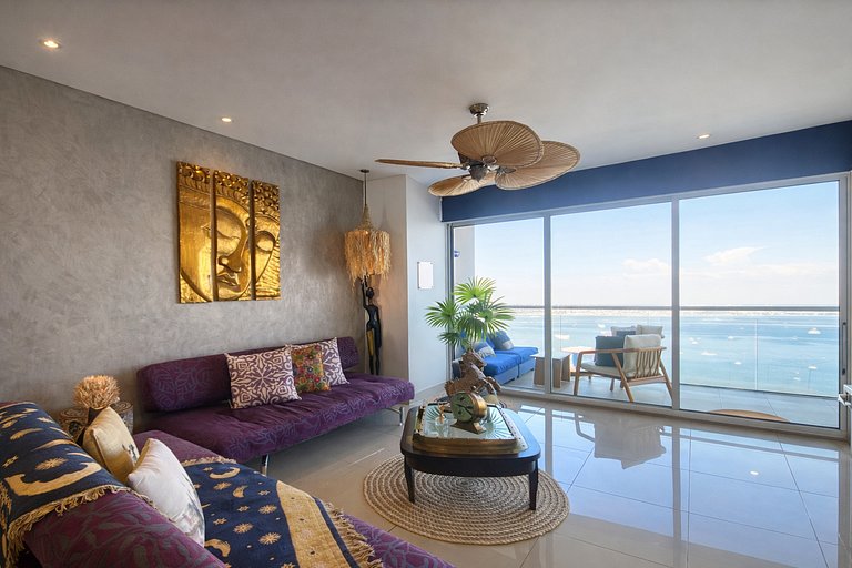 Exklusive Wohnung mit Panoramablick und Infinity-Pool