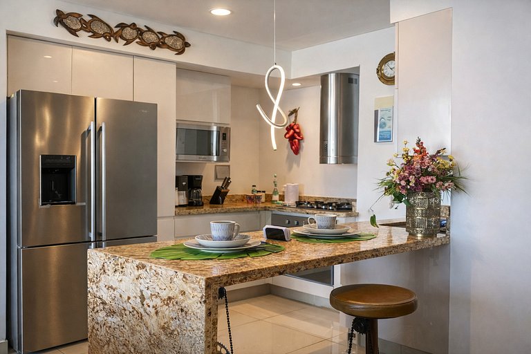 U-GO Apto con vista Panorámica al Mar