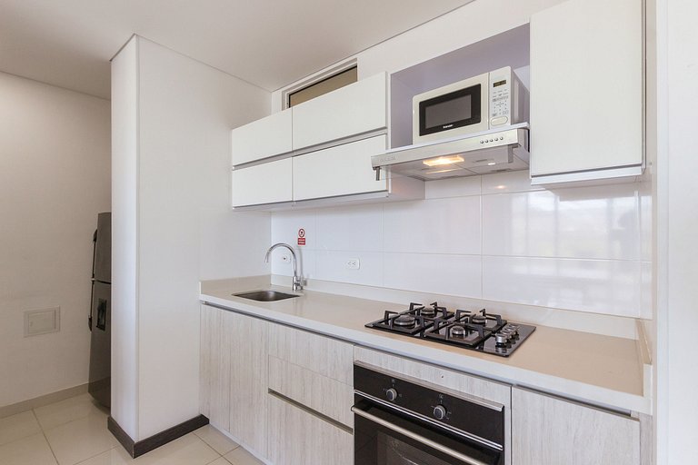 Apartment mit Panoramablick auf die Stadt