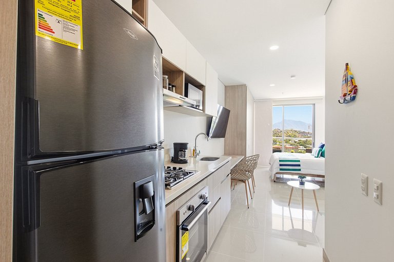 U-GO Apartment mit Bergblick + Pool & Strand