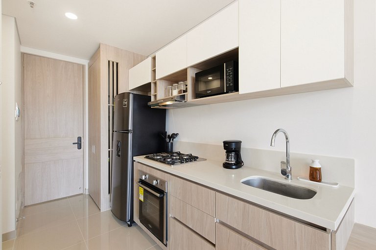 U-GO Appartement avec vue sur la montagne, piscine et accès