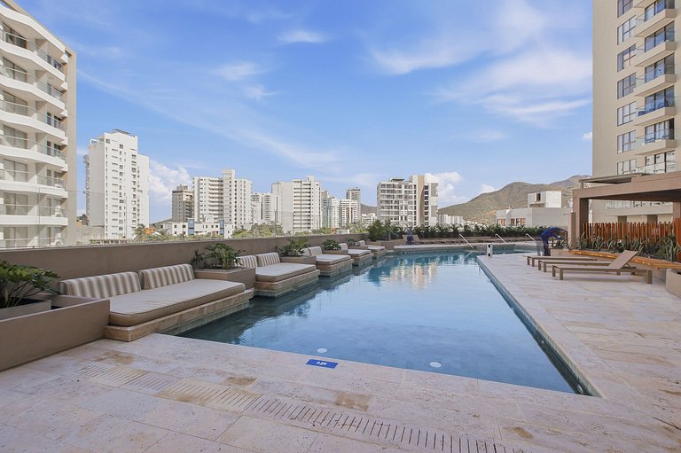 Vista increíble + piscina + relax total | U-GO