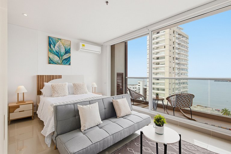 Loft avec vue imprenable sur la marina