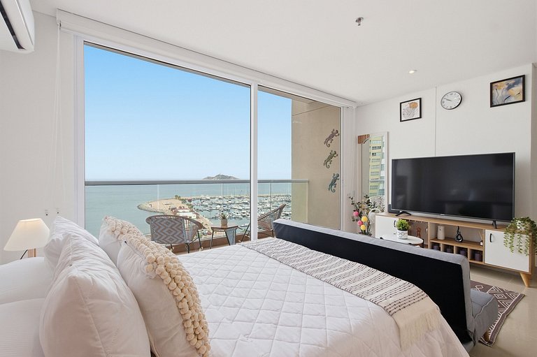 Loft mit unvergleichlichem Blick auf den Yachthafen