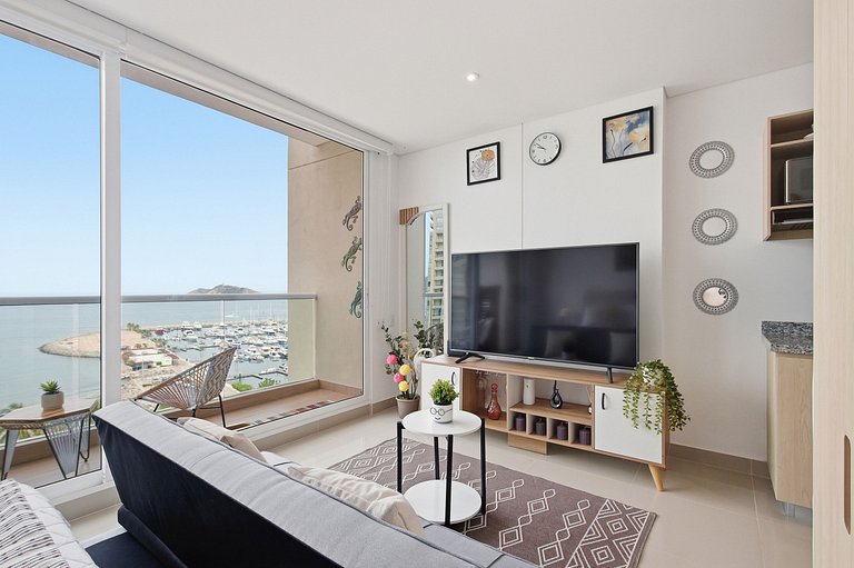 Loft con vista impareggiabile sulla marina