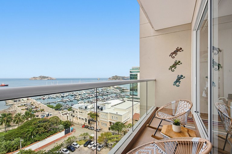 Loft con vista impareggiabile sulla marina