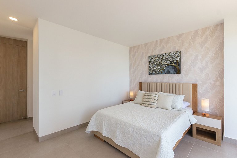 Apartment mit Meerblick direkt am Strand