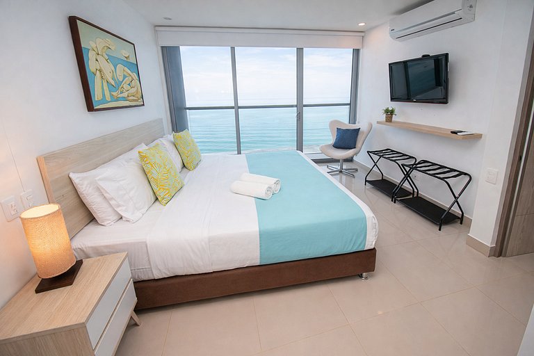 Apartamento con Vista al Mar en Bocagrande
