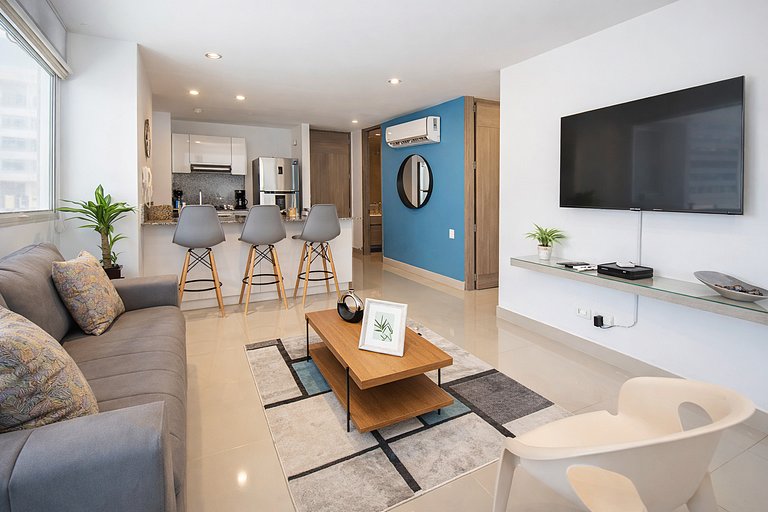 Appartement de luxe avec piscine à débordement