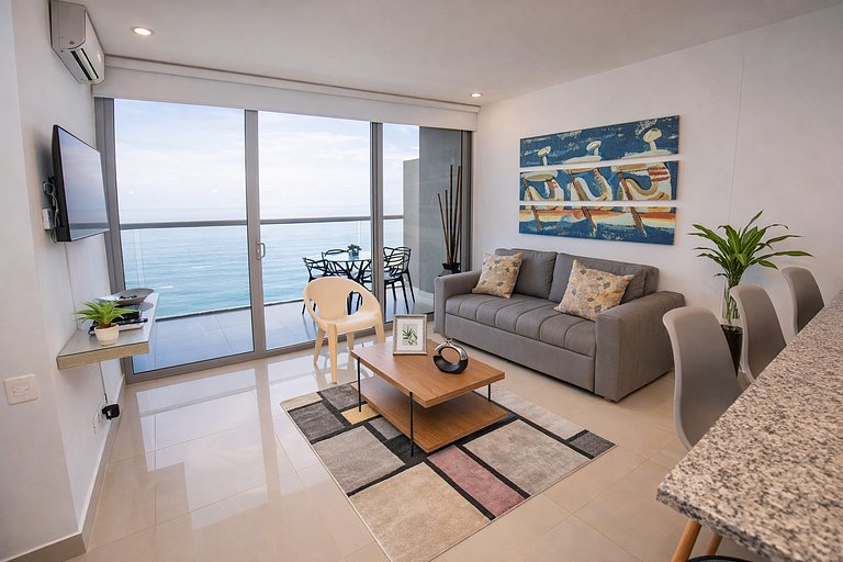 Appartement de luxe avec piscine à débordement