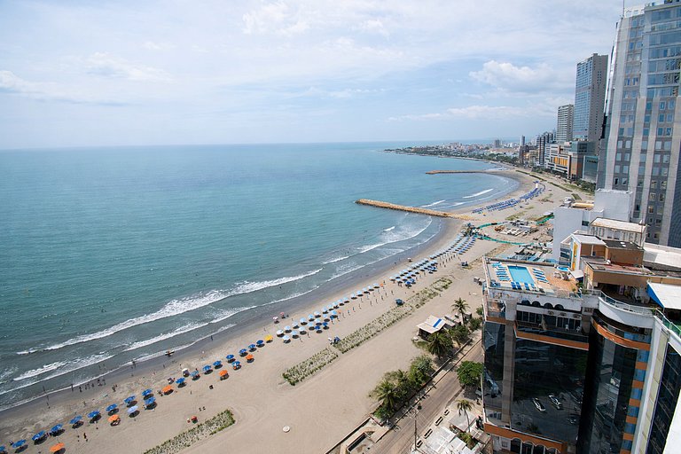Apartment mit Meerblick in Bocagrande