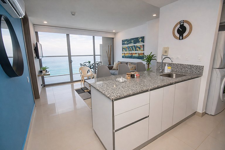 Apartment mit Meerblick in Bocagrande